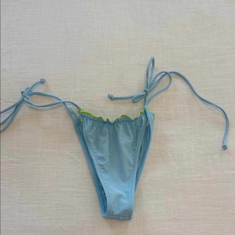 White Fox Boutique Blue Bikini Bottom